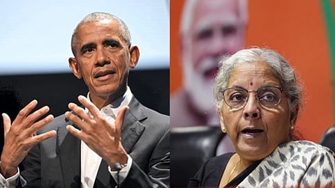 Nirmala Sitharaman slams Obama's remarks, cites US 'bombing' of Muslim countries when he was at helm