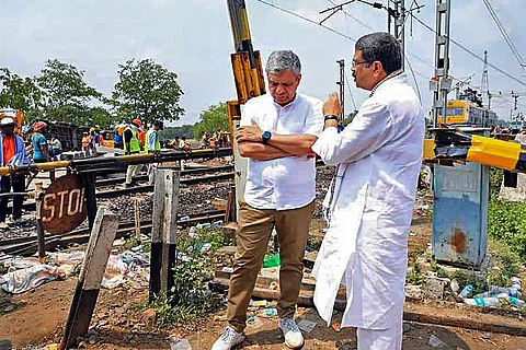 Driver error ruled out, possible sabotage being probed; minister says people behind 'criminal' act identified