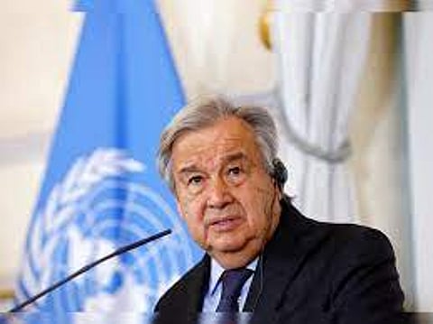 UN Secretary-General Antonio Guterres