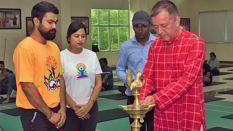 IIM Indore celebrates International Yoga Day