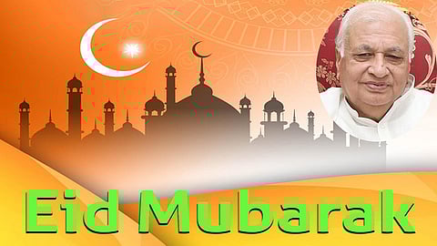 Kerala Governor extends bakrid greetings