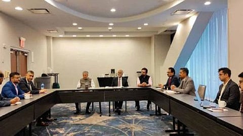 Kerala CM holds talks with US pharma company officials in New York