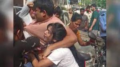 A court here sent to judicial custody till August 2 the husband of a 33-year-old pilot arrested for allegedly assaulting their minor domestic help