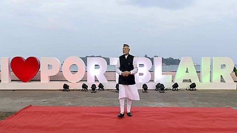 PM Modi in Port Blair - A file photo