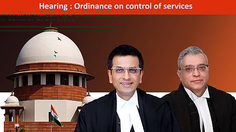 Ordinance on control of services: SC to hear Monday plea filed by Delhi govt