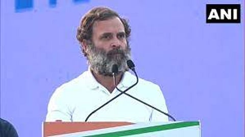 Congress leader Rahul Gandhi