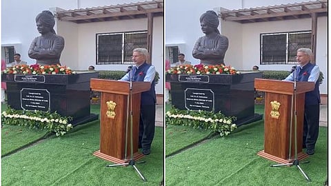 EAM Jaishankar inaugurates Swami Vivekananda's bust in Tanzania