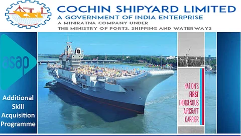 Cochin Shipyard Ltd and ASAP Kerala ink pact to impart skill training to youth