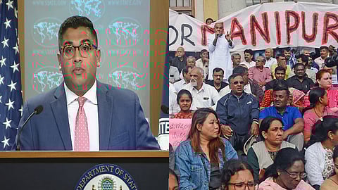 Vedant Patel, Dy Spokesperson of the US State Dept, on Manipur violence
