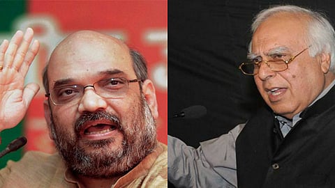 Amit Shah and Kapil Sibal