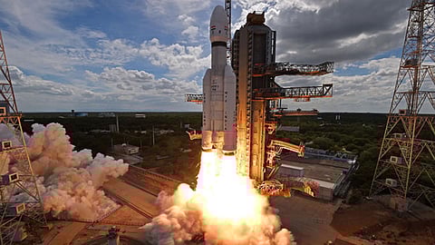 Human rated LVM3-M4 rocket