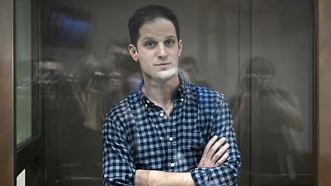 US ambassador visits Wall Street Journal reporter detained in Russia on charges of espionage