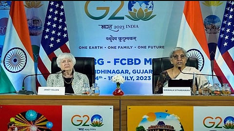 G20 meeting on global tax deal