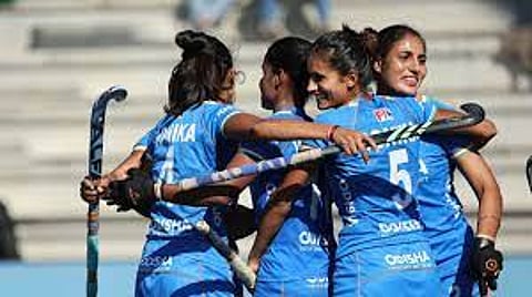 The Indian women's hockey team