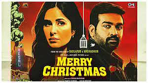 Movie "Merry Christmas directed by Sriram Raghavan, is scheduled to be released in theatres globally on December 15