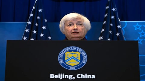 Yellen says Washington might ''respond to unintended consequences'' for China due to tech export curbs