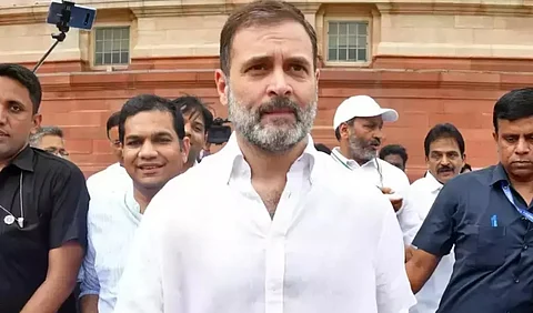 Rahul Gandhi's LS membership restored; returns to House ahead of no-trust motion