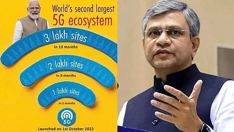 Union Telecom Minister Ashwini Vaishnaw