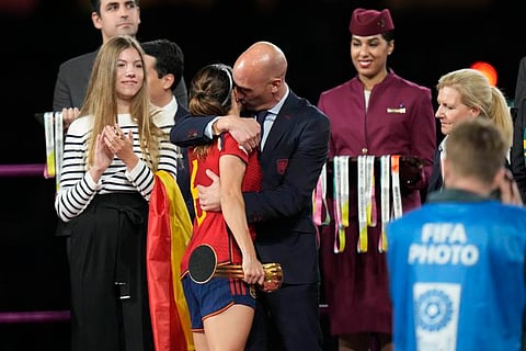Spanish Soccer Leader Draws Criticism After Inappropriate Conduct at Women's World Cup