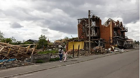 Life in the war torn Ukraine