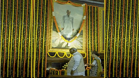 Former Prime Minister Rajiv Gandhi's birth anniversary