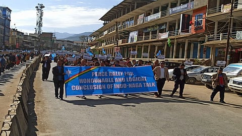 Manipur: Naga Peace Rally