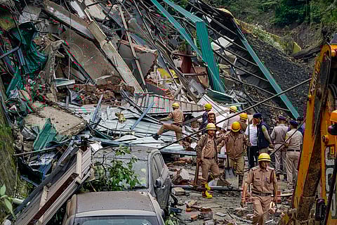 Himachal rains: 2 killed as 8 houses collapse in fresh Shimla landslide