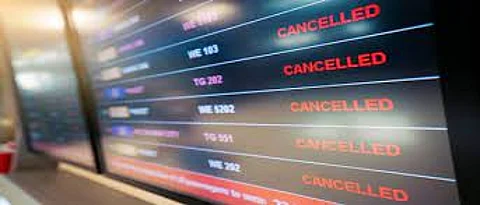 Thousands of flight cancelations and power outages as strong storms move into DC area