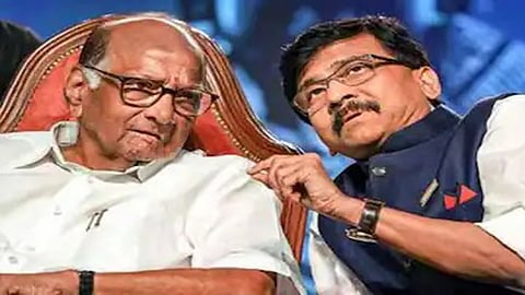 Sharad Pawar and Sanjay Raut