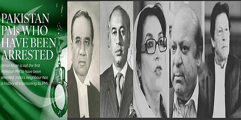 PAK PMs who have been arrested