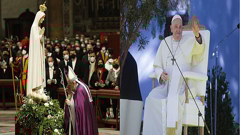 Pope Francis visits Fatima, Portugal