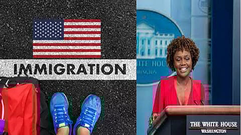 White House Press Secretary Karine Jean-Pierre on US immigration system