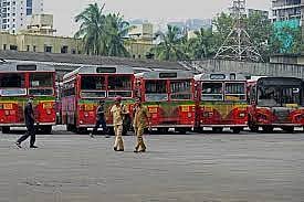 Mumbai: Drivers of more private bus operators hired by BEST join strike; over 900 buses off roads, operations at 12 depots hit