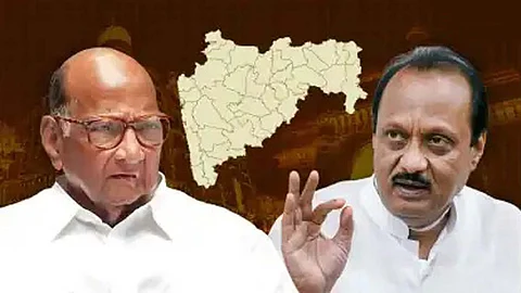Sharad Pawar and Ajit Pawar
