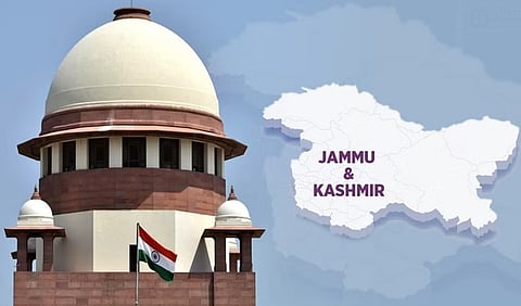 Who can recommend revocation of Art 370 when no constituent assembly exists in J-K, asks SC