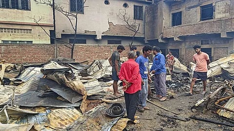 Manipur reports fresh violence, 15 houses torched, 1 person shot