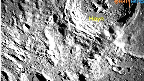Lunar far side area photographed by Chandrayan-3