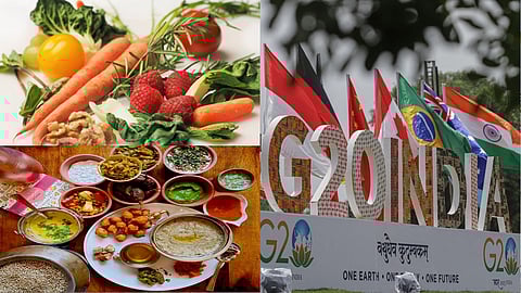 Food to be served to the delegates of G20 summit, New Delhi