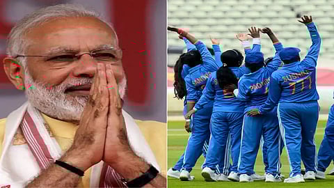 PM Narendra Modi congratulates Indian women's cricket team