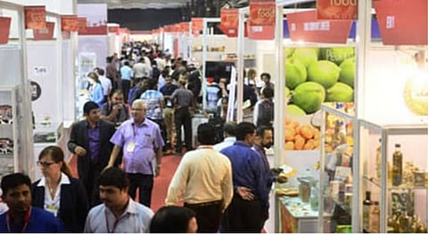 Food & Beverages Exhibition, Mumbai, showing Keratech's stall