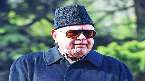 Former Jammu and Kashmir chief minister Farooq Abdullah