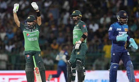 Fifties by Rizwan and Shafique take Pakistan to 252/7 against Sri Lanka