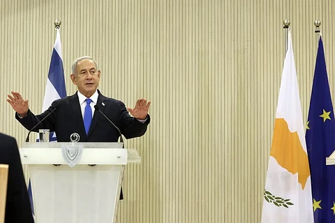 Israel's Prime Minister Benjamin Netanyahu Pitches Fiber Optic Cable Idea to Link Asia and Middle East to Europe