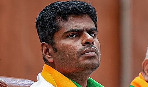 Tamil Nadu BJP leader K Annamalai