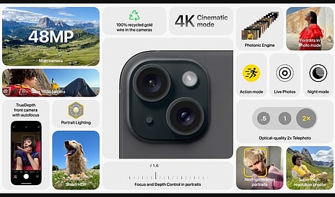 Apple unveils iPhone 15 with 48 MP camera, USB-C type charging