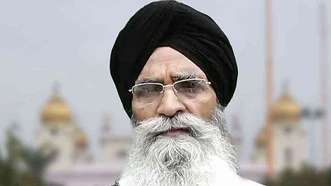 Shiromani Gurdwara Parbandhak Committee (SGPC) chief Harjinder Singh Dhami.