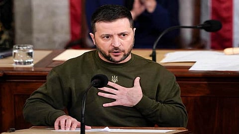 Ukranian President Volodymyr Zelenskyy