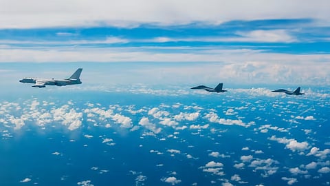 China's 103 military planes toward Taiwan: an escalating harassment