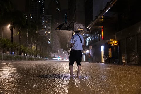 Hong Kong hit with worst rainstorm in over a century, causing widespread flooding