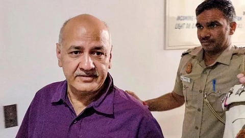Former deputy chief minister Manish Sisodia